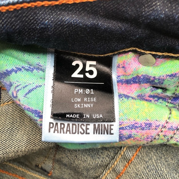 Aritzia Paradise Mine Low Rise Skinny Jeans 25 - Picture 12 of 13